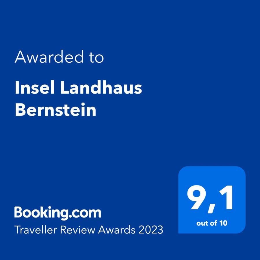 Insel Landhaus Bernstein Villa Gager Luaran gambar